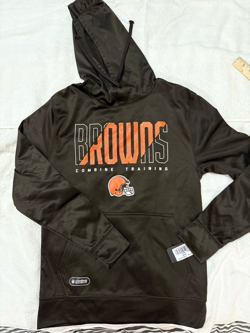 NFL Team Apparel Hoodie - Black & White